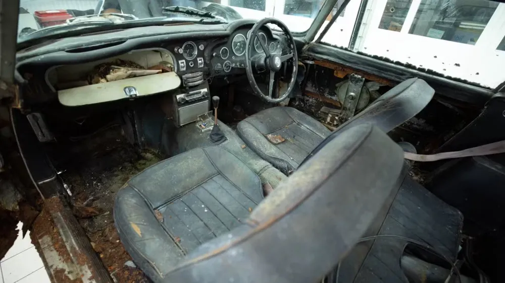 60-летний Aston Martin DB5 подорожал более чем в тысячу раз после реставрации