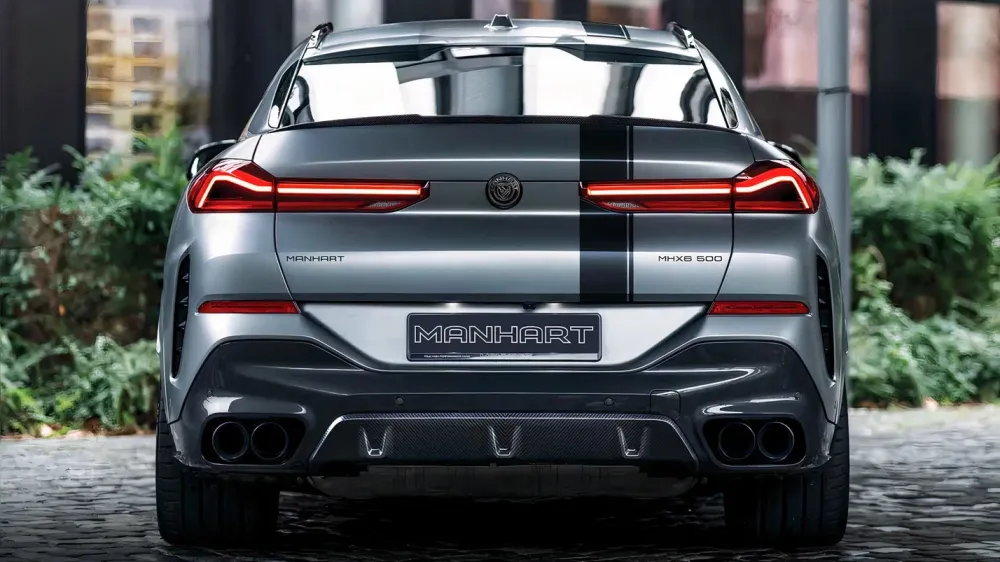 Тюнеры Manhart добавили базовому BMW X6 почти 100 сил
