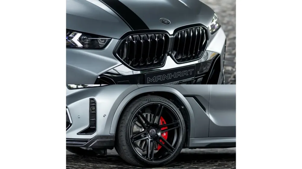 Тюнеры Manhart добавили базовому BMW X6 почти 100 сил