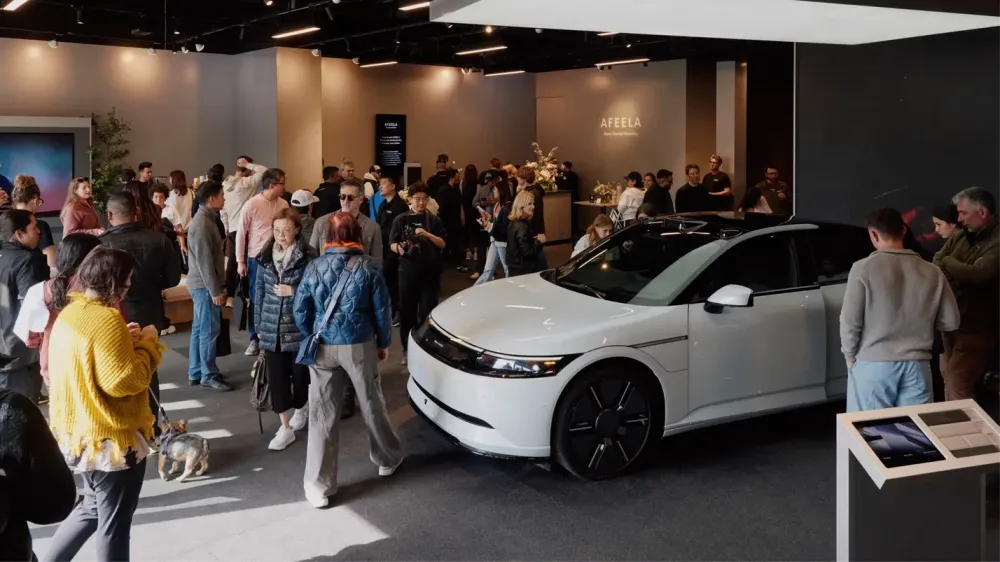 В электрокар от Sony и Honda встроят PlayStation