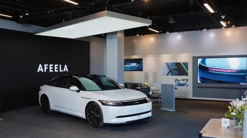 В электрокар от Sony и Honda встроят PlayStation