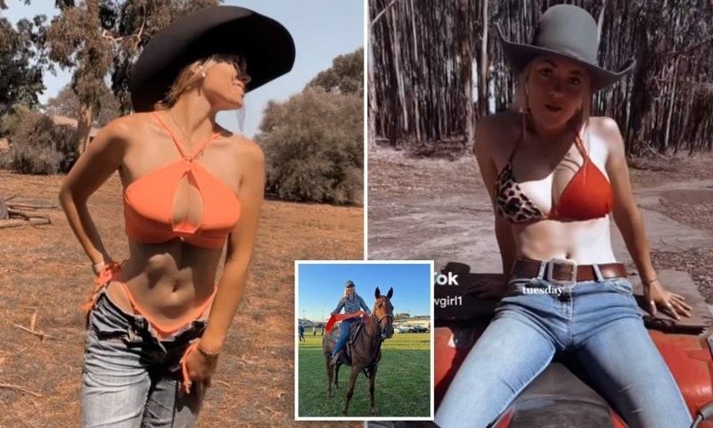 Шторм Хоган —   горячая 19-летняя ковбойша из Австралии