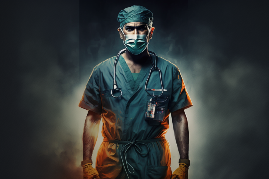 Почему хирурги ноcят форму зеленого или синего цветов, но не белого
