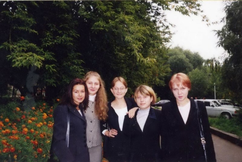 Ижевские одноклассницы,1999 год.