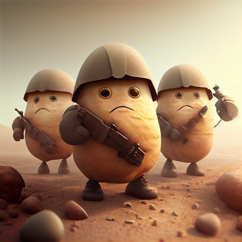 1. Картофельная армия