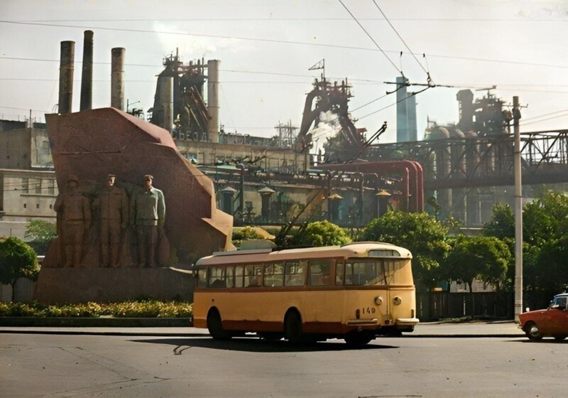 Завод "Азовсталь", 1971 год.