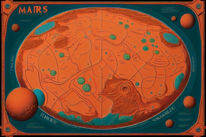 4. Карта Марса