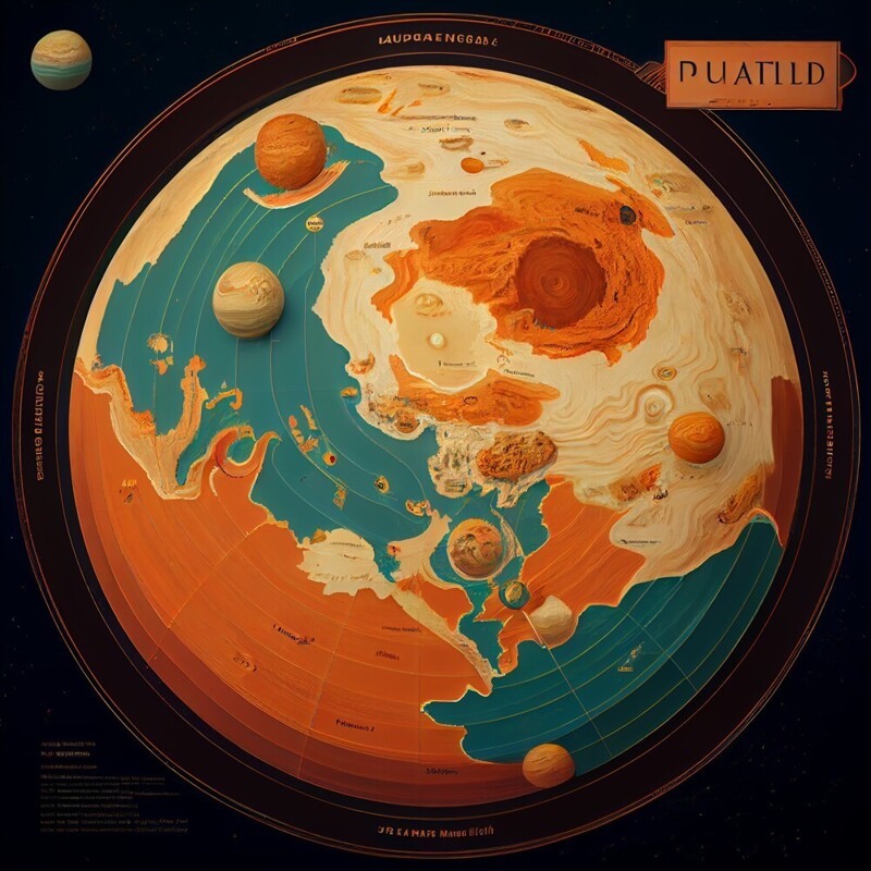 5. Карта Юпитера
