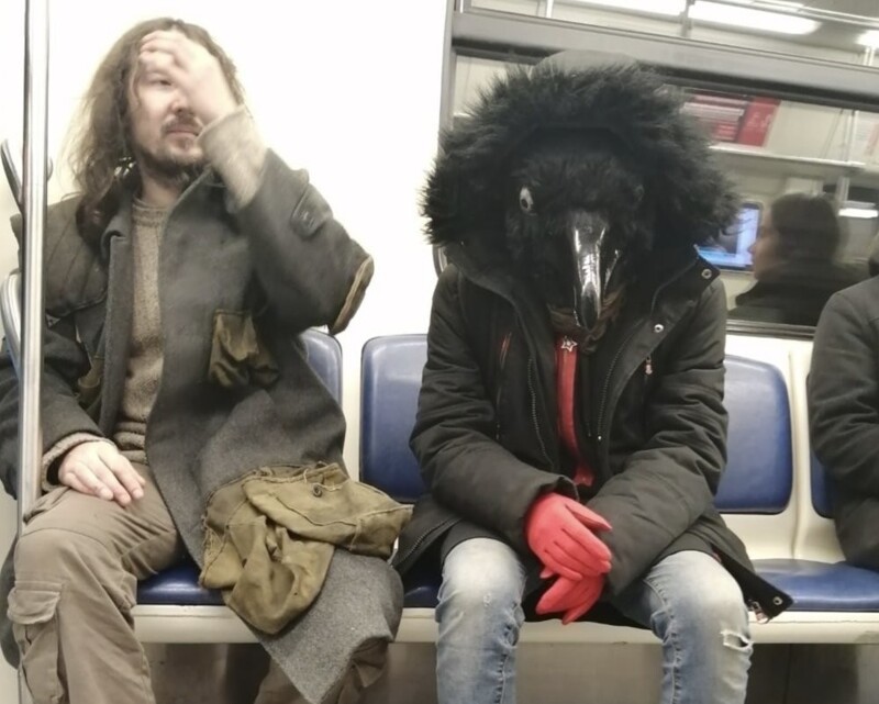 8. Типичный будни в московском метро 
