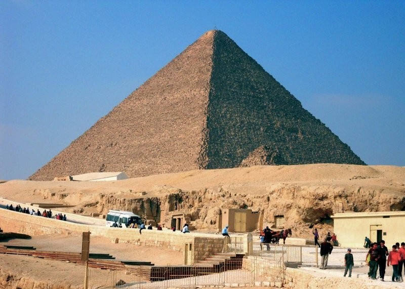 5. Пирамида Хеопса, Египет