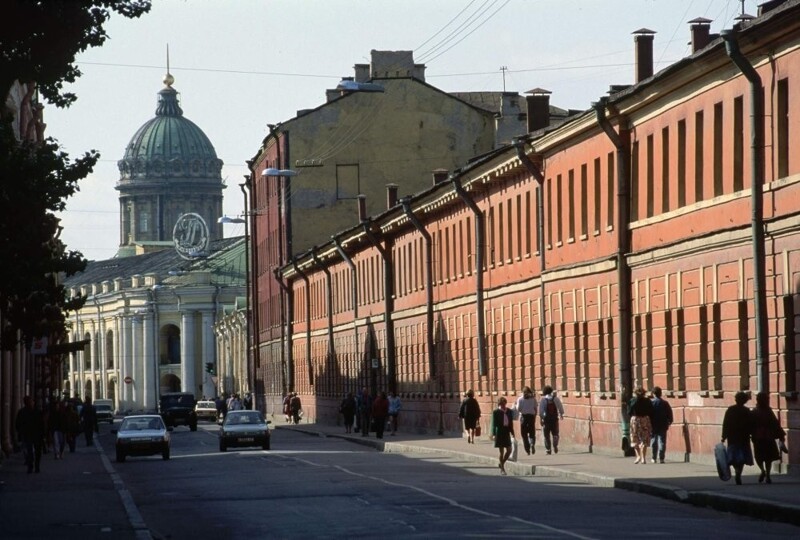 Улица Ломоносова, 1991 год.
