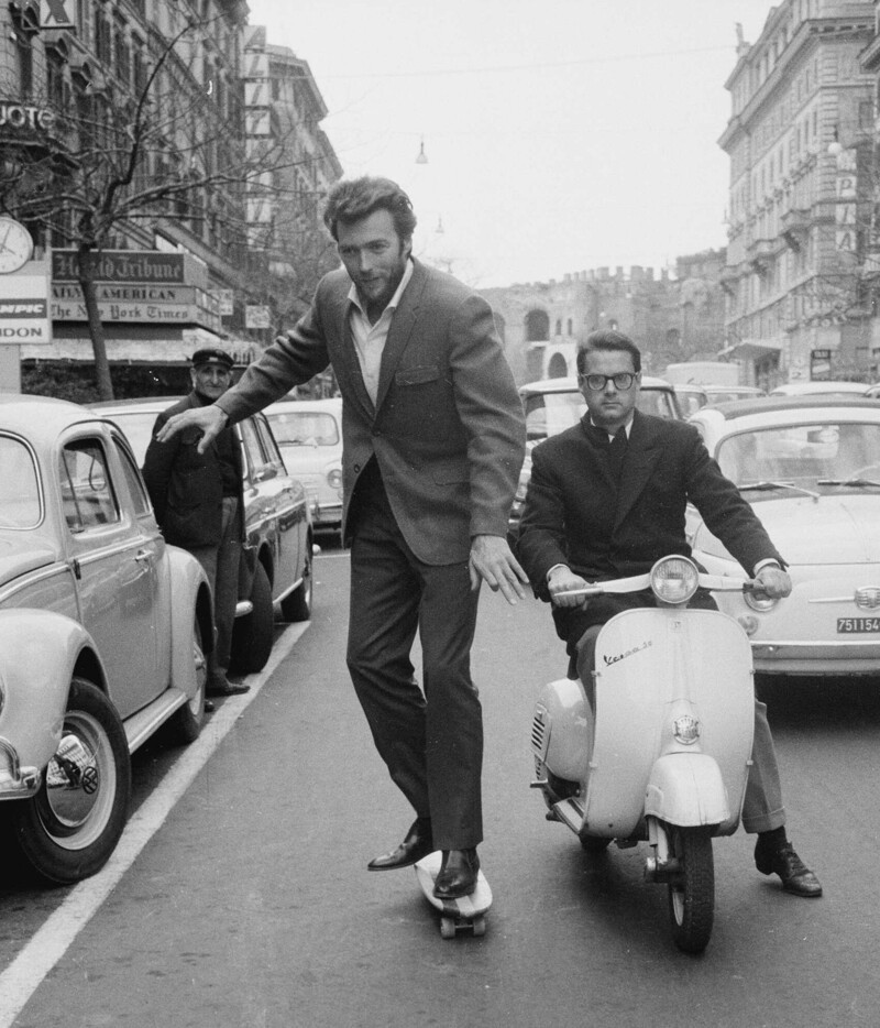 10. Клинт Иствуд в Риме, 1965 год