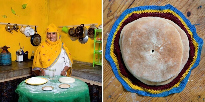 16. Фатьма, 58 лет, Марокко: Bat Bot (берберский хлеб, испеченный на сковороде)