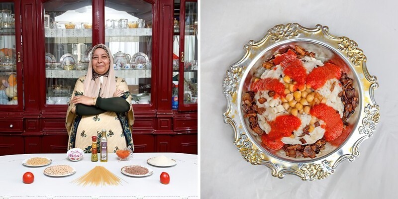 12. Фифи, 62 года, Египет: Куошри (пирог с макаронами, рисом и бобовыми)