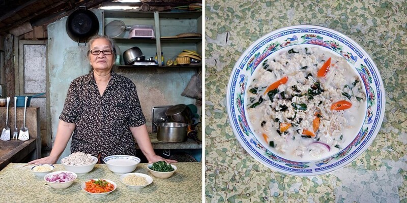 26. Кармен, 70 лет, Филиппины: Кинунот (суп из акулы на кокосовом молоке)