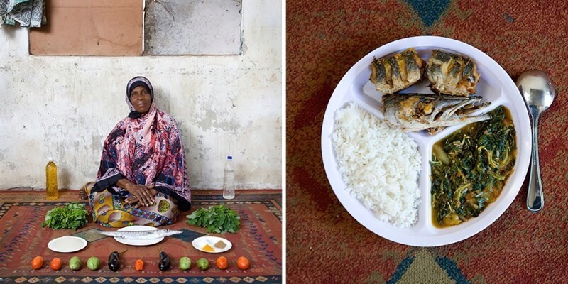 7. Мираджи, 56 лет, Занзибар: Вали, Мчузина Мбогамбога (рис, рыба и овощи в соусе из зелёного манго)
