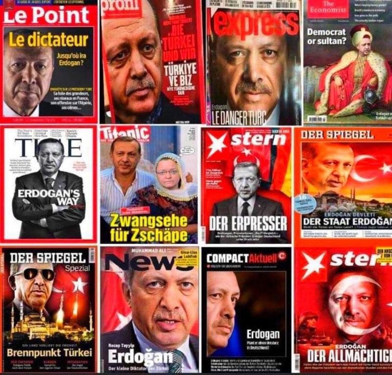Западные «демократические и независимые» СМИ принялись как по указке мочить Эрдогана