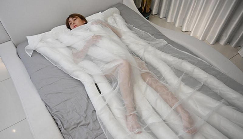 4. Эта странная кровать в форме лапши обещает вам сладкие сны