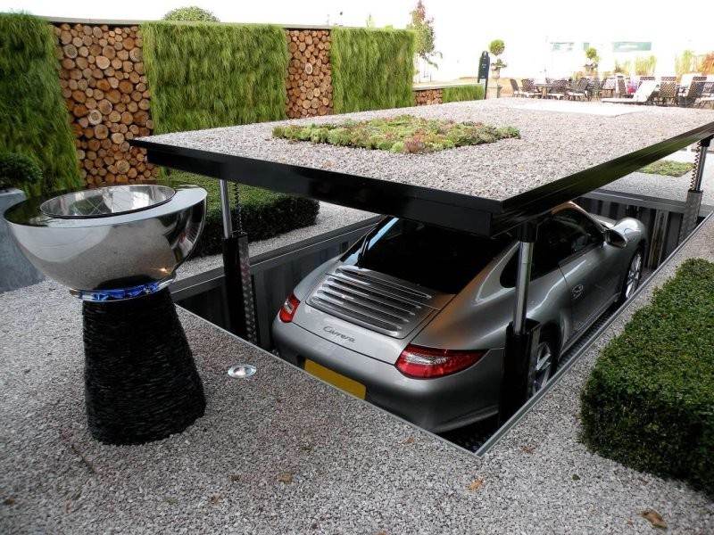2. Интеллектуальная система парковки, которая экономит место и защищает ваш автомобиль