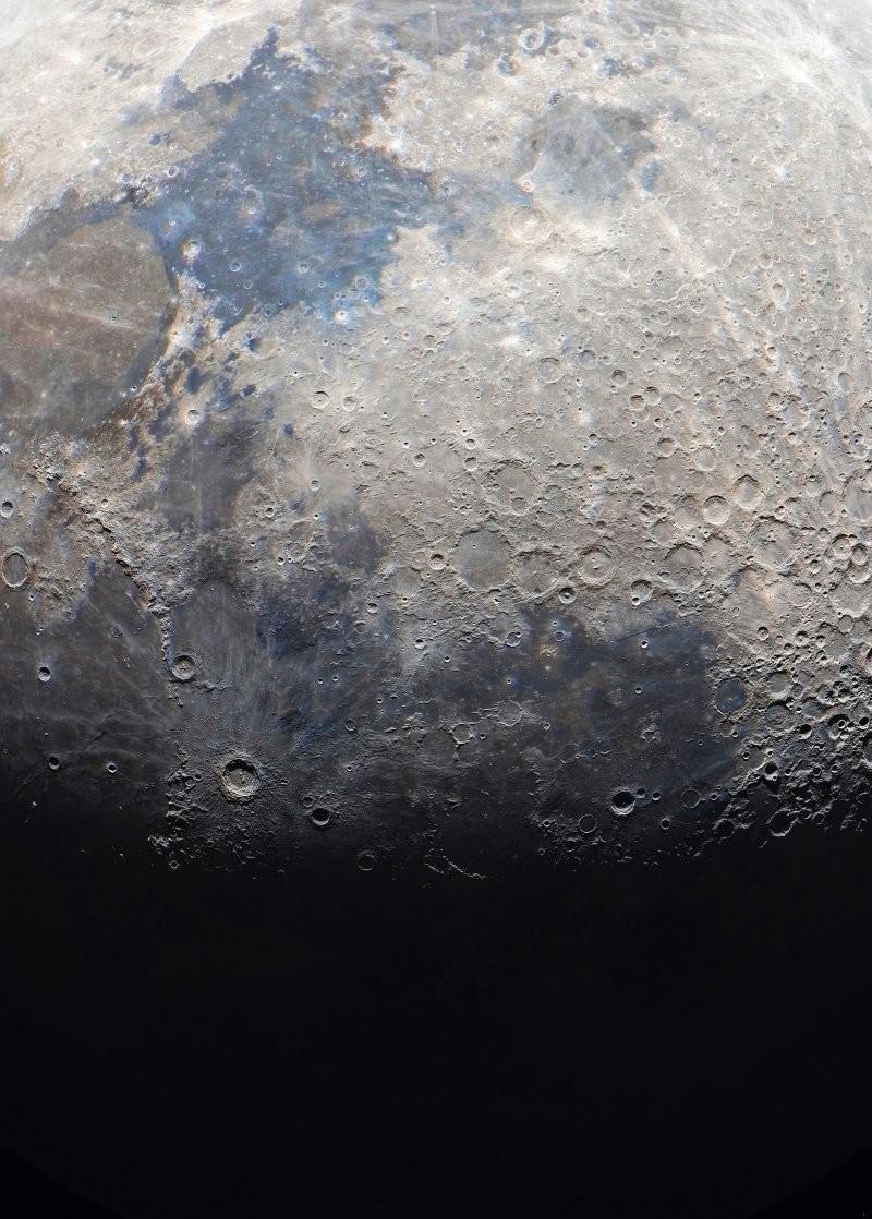 Интерактивное изображение Луны, которое позволяет рассмотреть её в мельчайших деталях