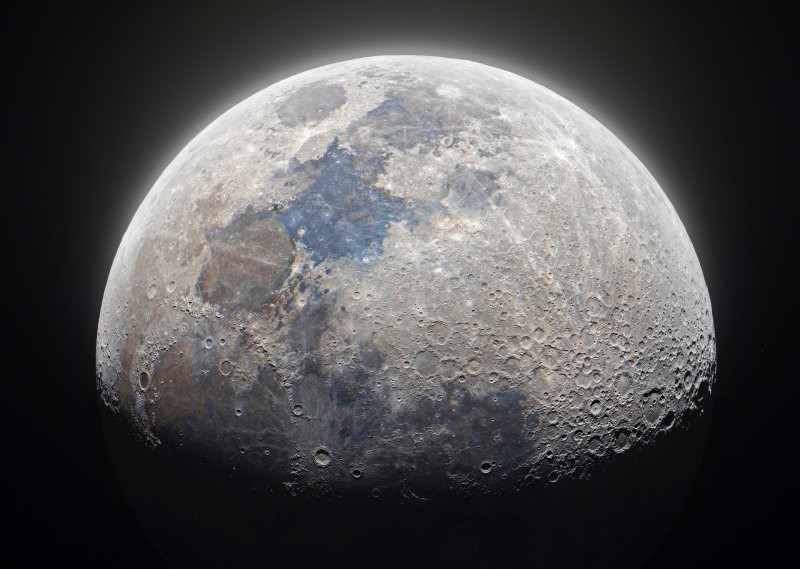 Интерактивное изображение Луны, которое позволяет рассмотреть её в мельчайших деталях