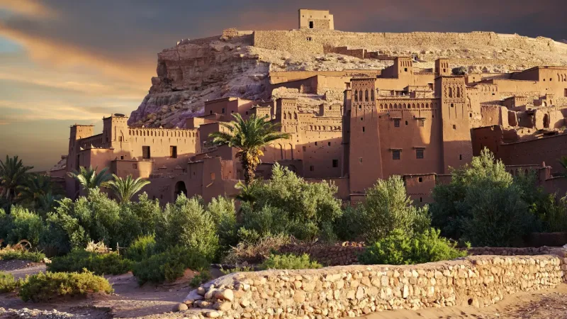 7. Ксар (укреплённый город) Айт-Бен-Хадду, Марокко