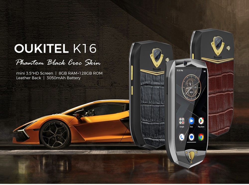 Миниатюрный бизнес-смартфон Oukitel K16 