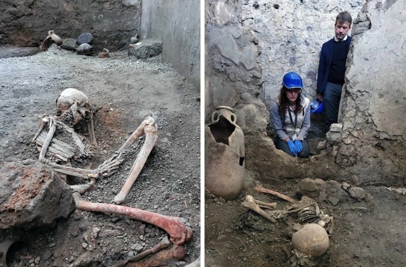 Анализ скелетов из Помпей показал, что не все жертвы умерли от извержения вулкана