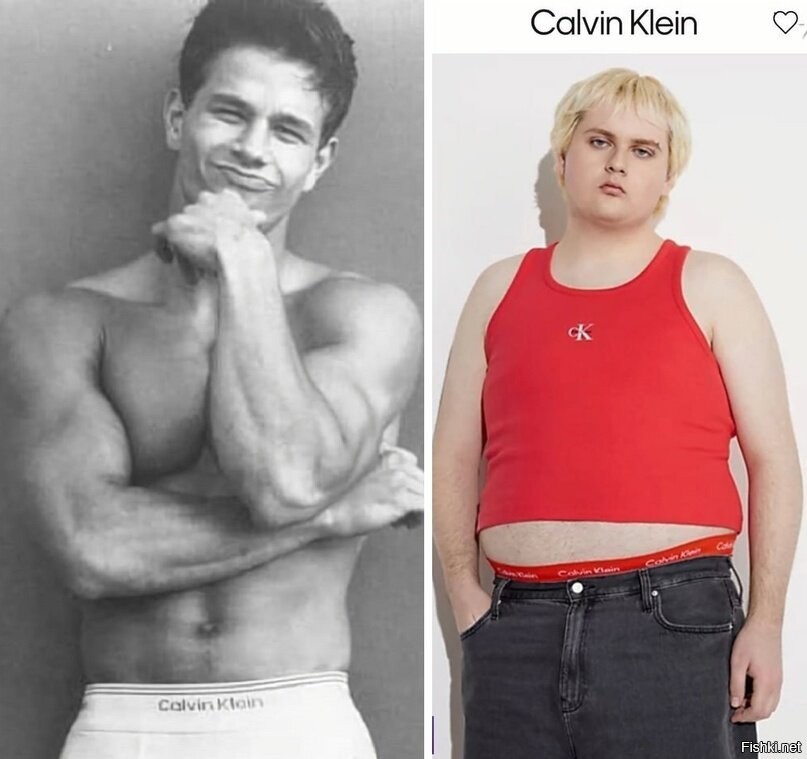 Марк Уолберг Calvin Klein 1992