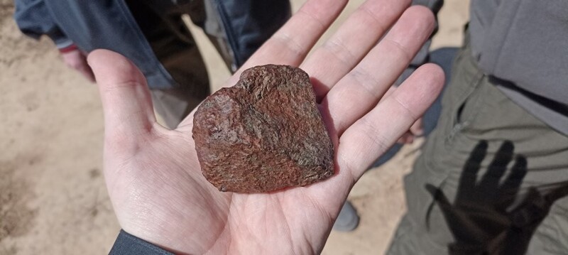Поиски метеорита Царёв, май 2022 (исправленная версия)