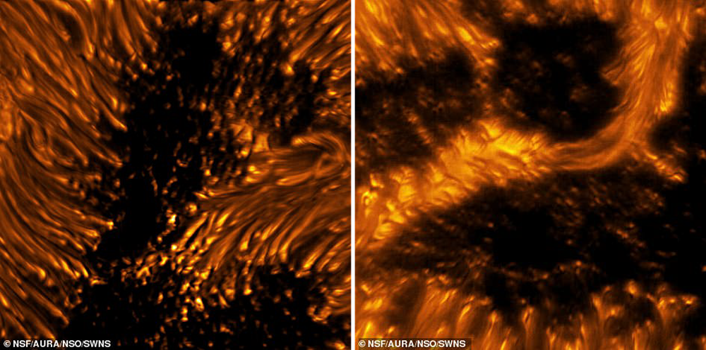 Опубликованы новые фотографии Солнца с невероятной детализацией