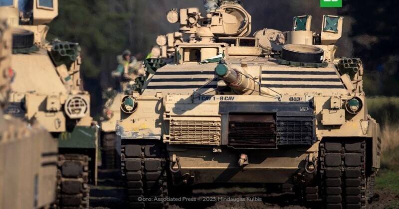 AP: около 200 украинских военных обучаются в Германии танкам Abrams