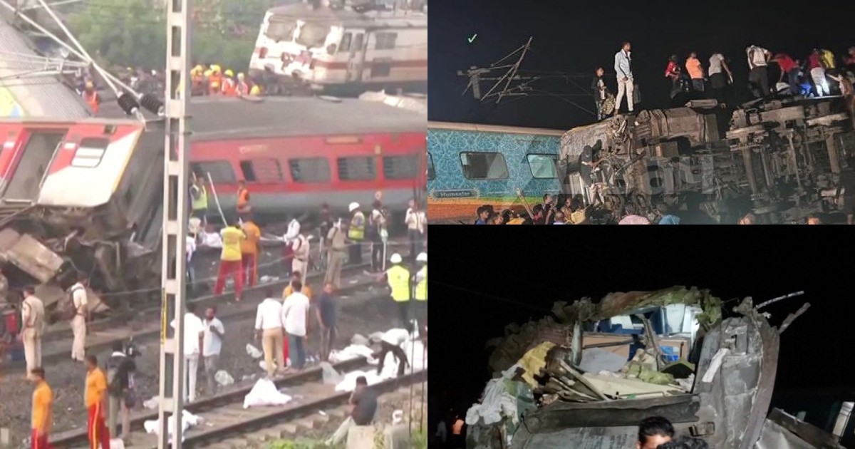 В Индии столкнулись два поезда: погибли почти 300 человек