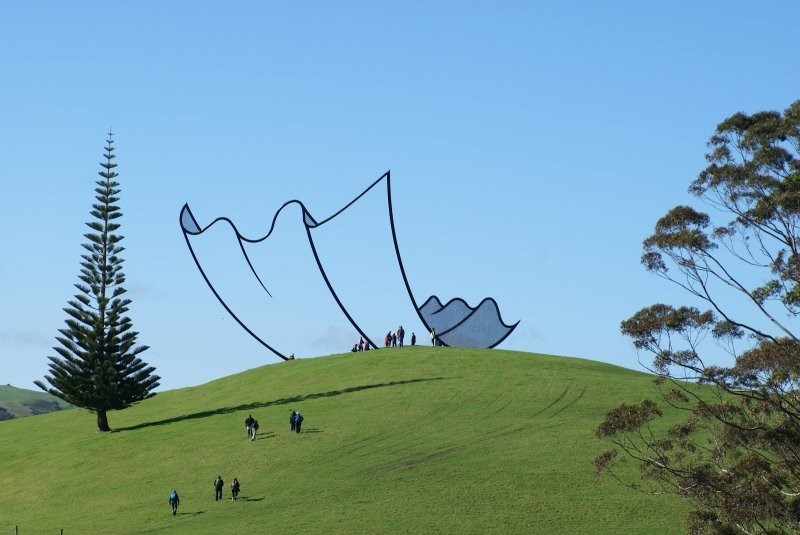 13. Скульптура, разработанная в Новой Зеландии выглядит почти как мультфильм