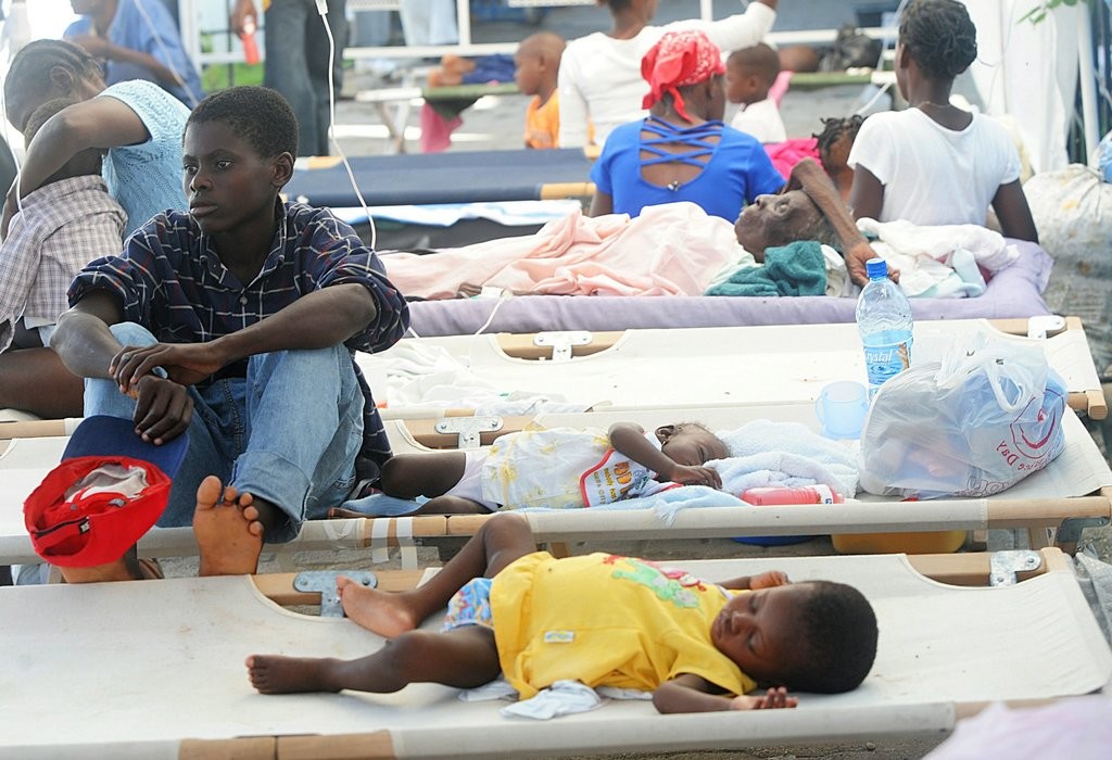 Очага холеры. Вспышка холеры на Гаити в 2010.