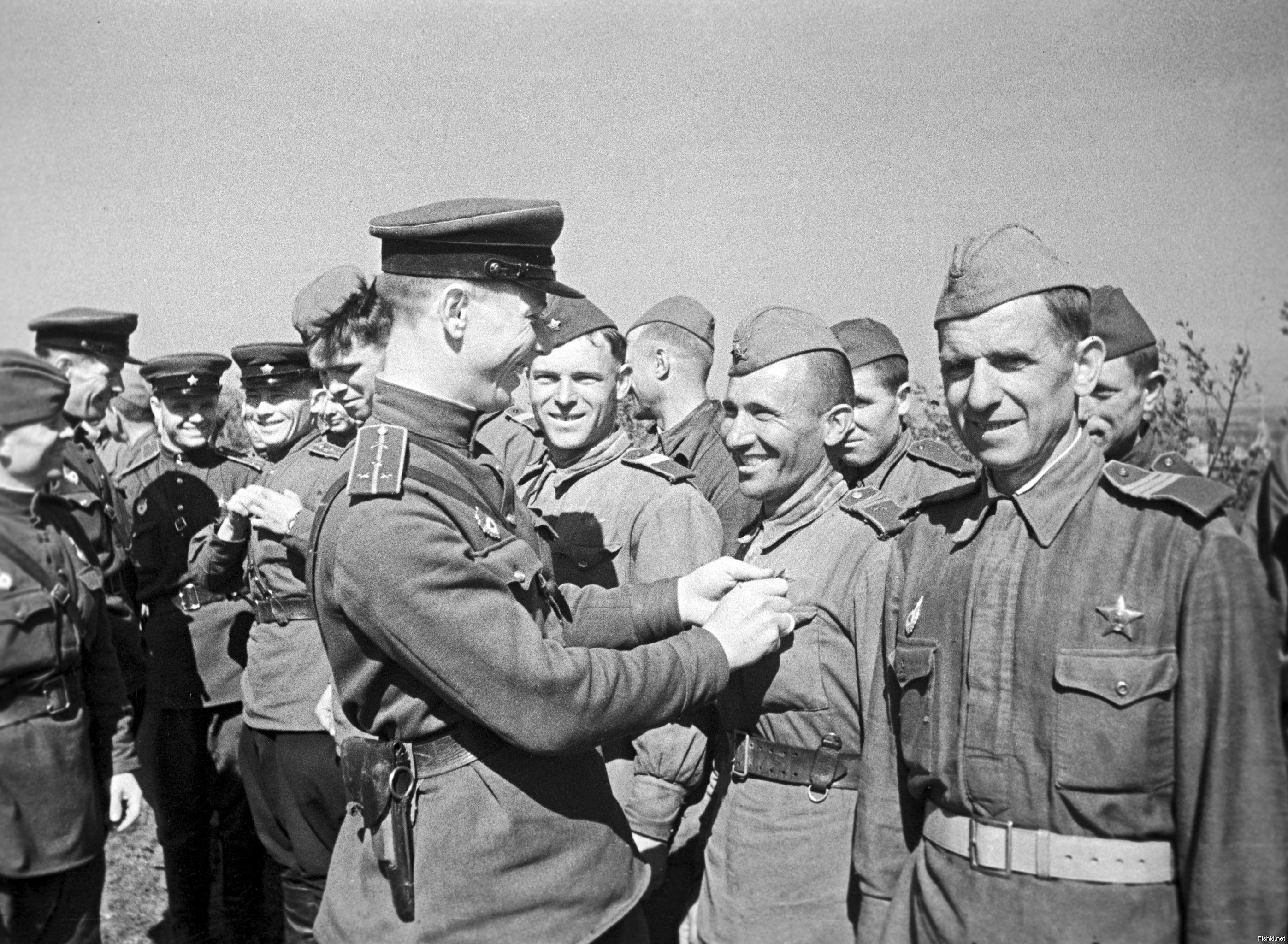 Известные военные фотографии. 1941-1945 Великая. Курская битва 1943.
