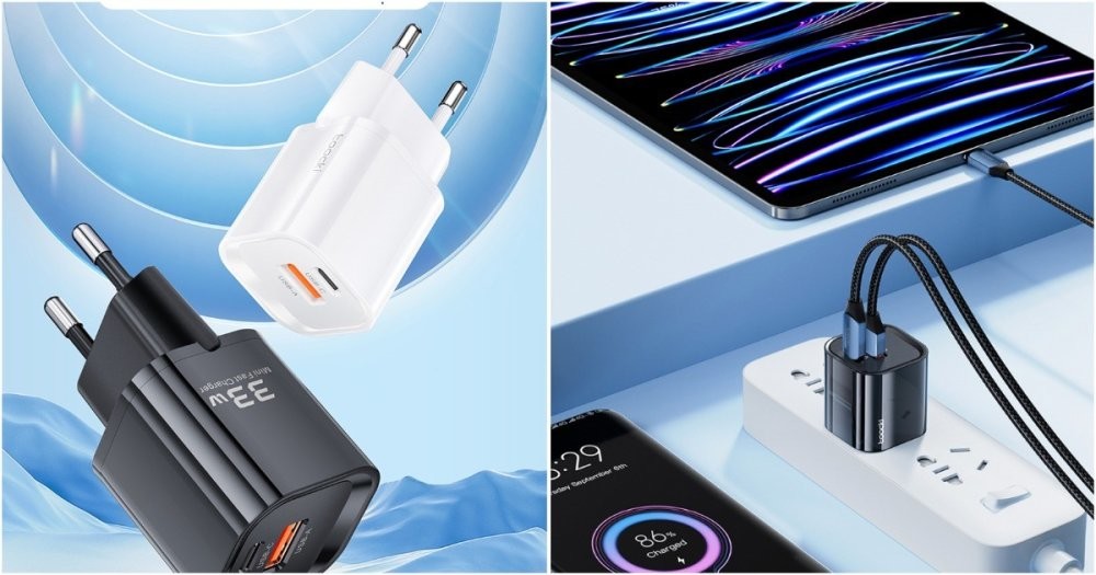 Зарядное устройство GaN USB-C на 33 Вт всего за $6,89