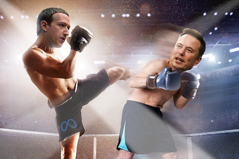 Илон Маск и Марк Цукерберг собираются подраться на ринге