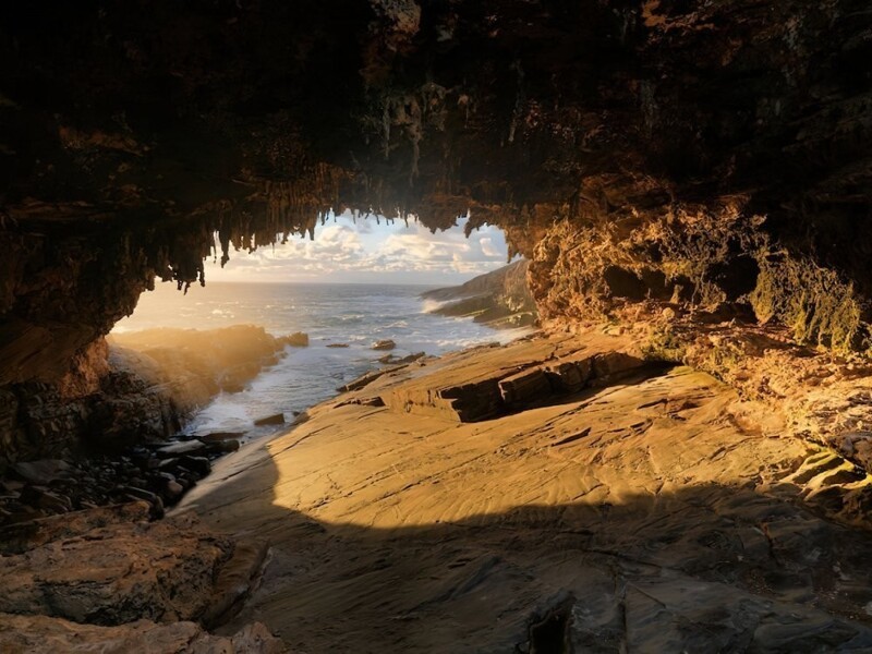 4. Пещеры острова Кенгуру в Австралии. Система известняковых пещер Келли Хилл
