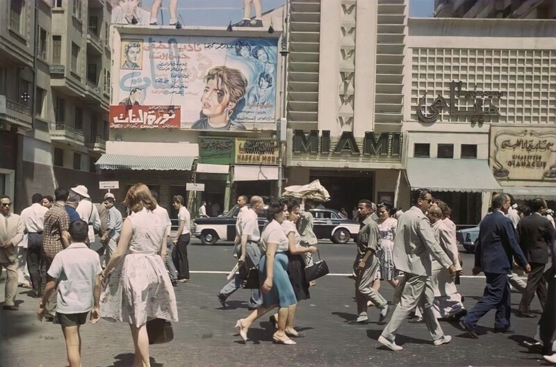 Уличная сценка, Каир, Египет, 1964 год