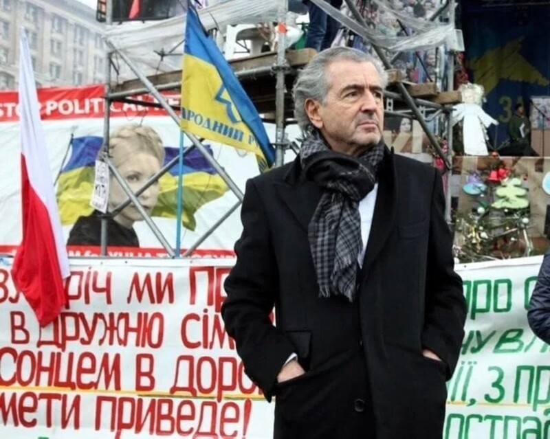 А вдохновитель и инициатор цветных революций Бернар Анри Леви уже встретился с протестующими оппозиционерами во Франции?