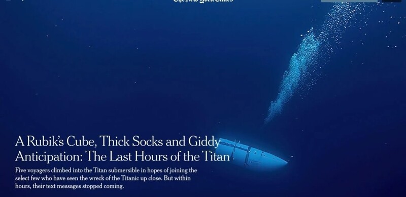 "Погружались в темноте и под музыку": Появились подробности последних часов жизни экипажа "Титана"