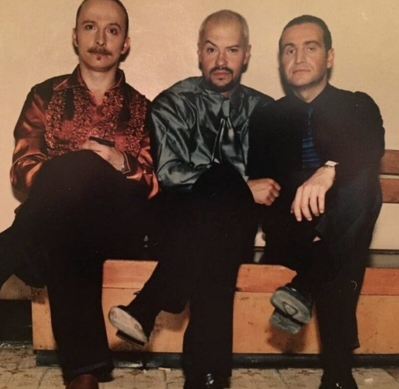4. Ивaн Охлобыстин, Федор Бондарчук и Леонид Агутин, 1990-е