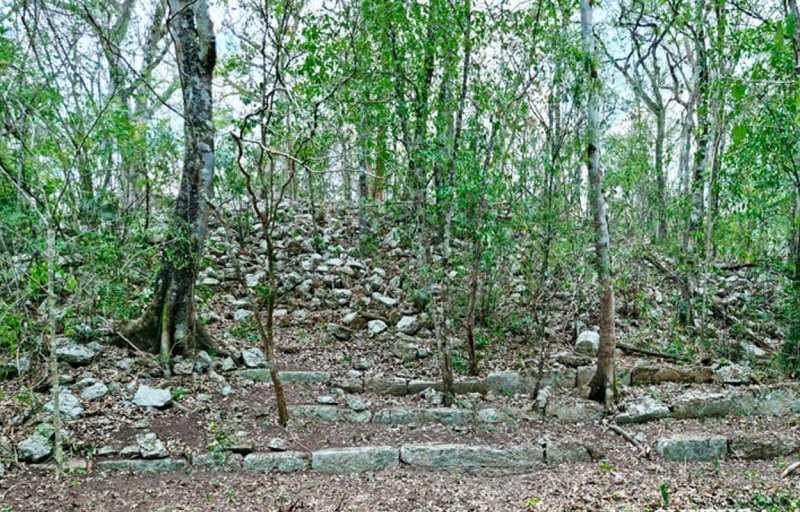 Тысячи зданий майя были найдены в тропических лесах Центральной Америки, и самая последняя находка - древний город Окомтун