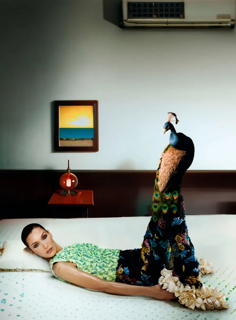Vogue Italia выпустила журнал с фонами, созданными нейросетью