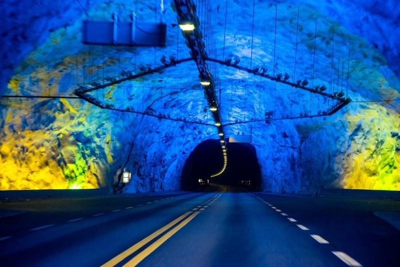 Лердальский тоннель, Норвегия