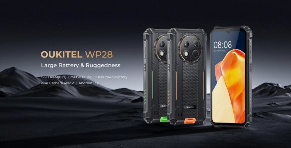 WP28 - премьера защищенного смартфона от OUKITEL 