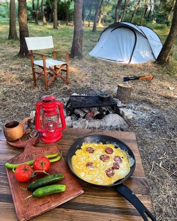 Camping food