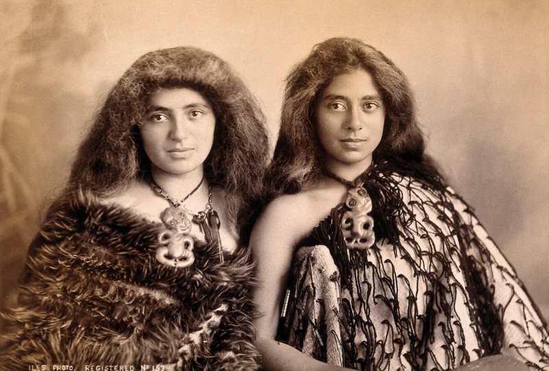 5. Женщины-маори из Новой Зеландии, 1902