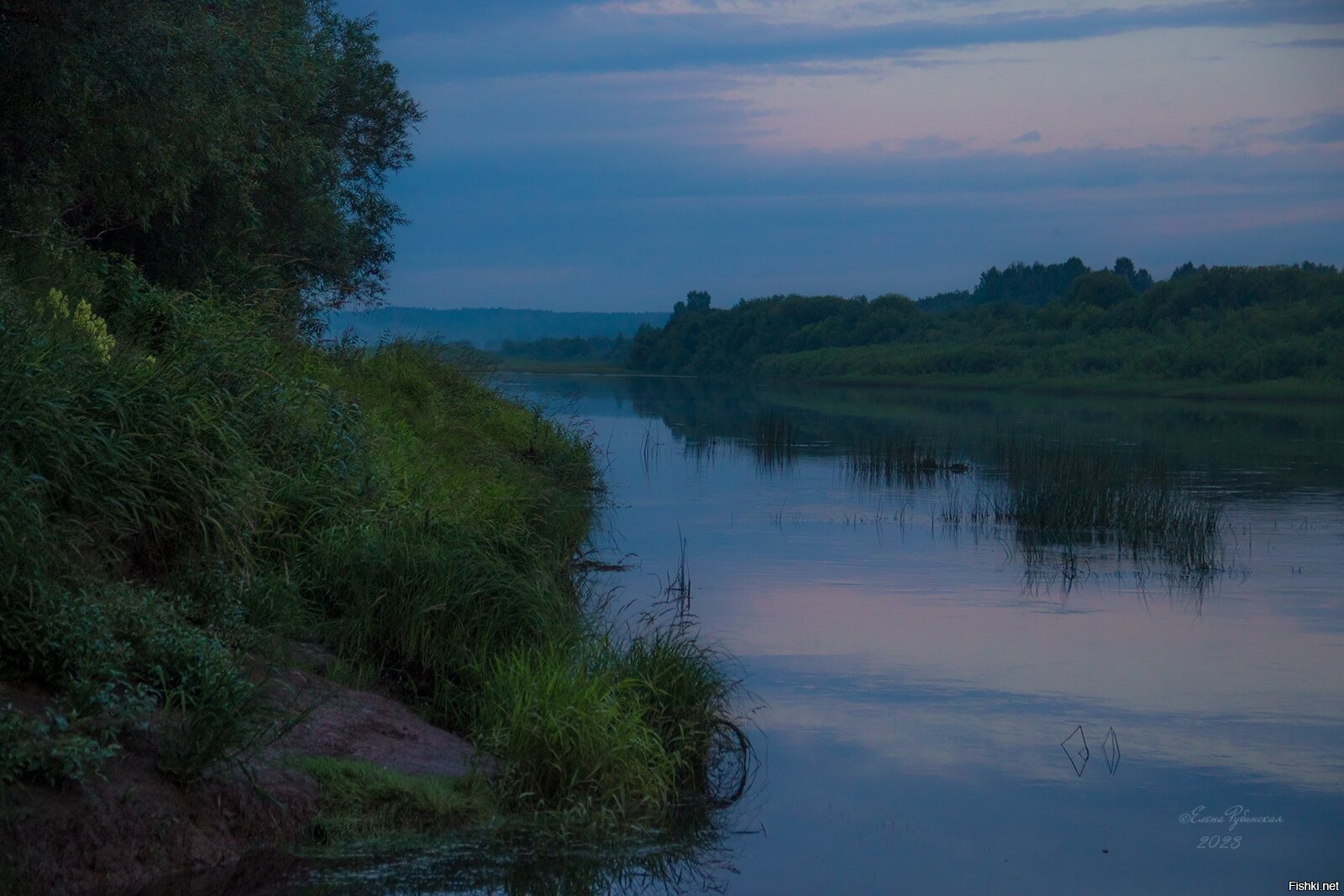 на реке унжа